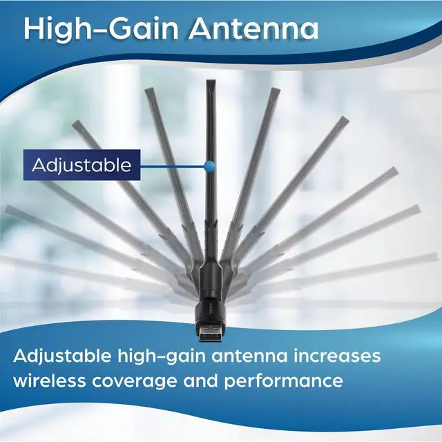 Alt view image 4 of 15 - TRENDnet TEW-805UBH, AC1200 High Gain Dual Band Wireless USB Adapter