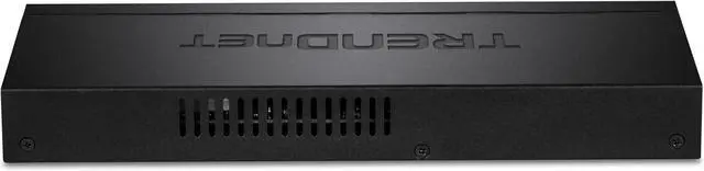 Alt view image 3 of 6 - TRENDnet 8-Port Gigabit PoE+ Switch, 65W PoE Power Budget, 16Gbps Switching Capacity, IEEE 802.1p QoS, DSCP Pass-Through Support, Fanless, Wall Mountable, Lifetime Protection, Black, TPE-TG83