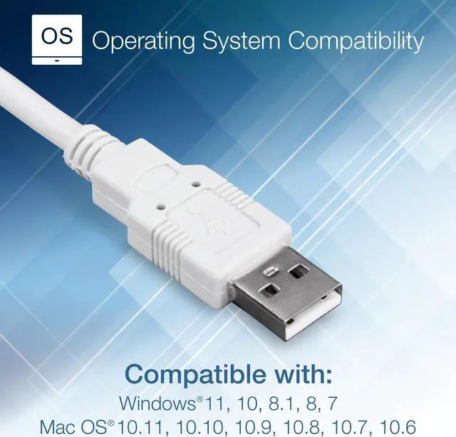 Alt view image 6 of 15 - TRENDnet USB to Serial 9-Pin Converter Cable, TU-S910, USB to RS232 Serial Adapter, Supports Windows & Mac, USB 1.1, USB 2.0, USB 3.0, 3m (10 ft.) Cable Length, Plug & Play, White