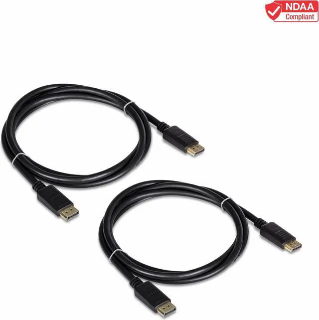 Main image of TRENDnet TK-DP06/2, 6 ft. DisplayPort 1.2 Cable