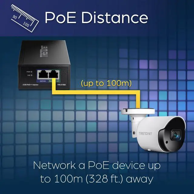 Alt view image 5 of 20 - TRENDnet TPE-219GI 2.5G PoE++ Injector