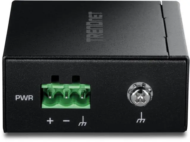 Alt view image 5 of 6 - TRENDnet Industrial 100/1000Base-T to SFP Media Converter, TI-F11SFP, IP50 Rated, NDAA TAA Compliant, 1 x Gigabit Ethernet Port,  1 x SFP Port, DIP Switches Control Link Fault Pass Through