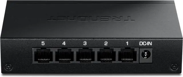 Main image of TRENDnet 5-Port 2.5G Switch, TEG-S351, 5 x 2.5G RJ45 Ports,  25Gps, NDAA + TAA Compliant, Ethernet Splitter