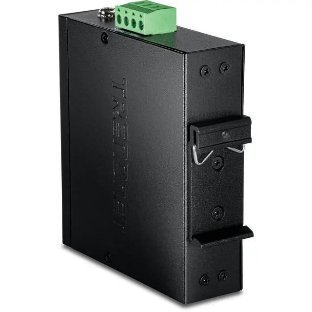 Alt view image 5 of 6 - TRENDnet TI-PGLC50, 5-Port Industrial Gigabit PoE+ DIN-Rail Mini Switch