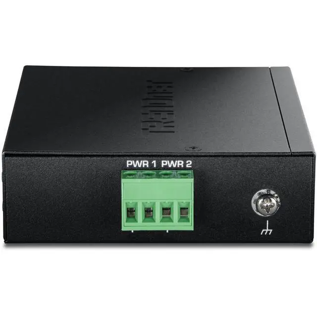Alt view image 6 of 6 - TRENDnet TI-PGLC50, 5-Port Industrial Gigabit PoE+ DIN-Rail Mini Switch