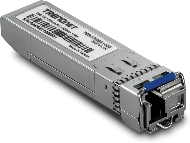 Main image of TRENDnet TEG-10GBS10D2, 10G SFP+ Dual Wavelength Single Mode LC Module 10km
