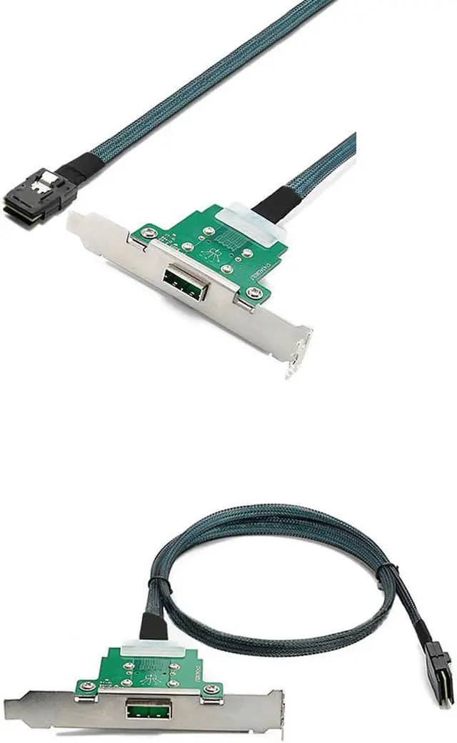 Alt view image 7 of 7 - Weastlinks SFF-8088 to SFF-8087 Server Power Cable Sff-8087 Computer Hard Drive Data Transfer Cable 1m