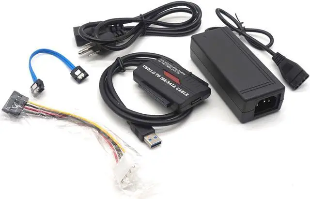 Alt view image 2 of 7 - Weastlinks USB3.0 To IDE/SATA Hard Drive Adapter Card 2.5 Inch 3.5 Inch Mobile Connection Adapter Cable HDD Reader Convert Cable