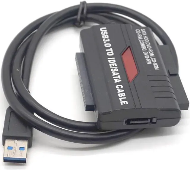Alt view image 5 of 7 - Weastlinks USB3.0 To IDE/SATA Hard Drive Adapter Card 2.5 Inch 3.5 Inch Mobile Connection Adapter Cable HDD Reader Convert Cable