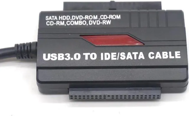 Alt view image 4 of 7 - Weastlinks USB3.0 To IDE/SATA Hard Drive Adapter Card 2.5 Inch 3.5 Inch Mobile Connection Adapter Cable HDD Reader Convert Cable
