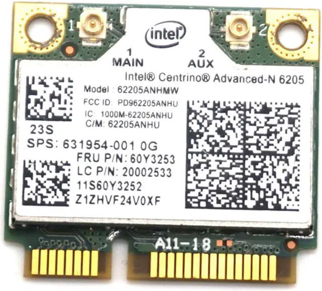 Main image of Weastlinks Intel Centrino Advanced-N 6205 62205ANHMW 6205AGN Wireless 300Mbps Wifi Card For X220 T420 T520 60Y3253 8570 8460 631954-001