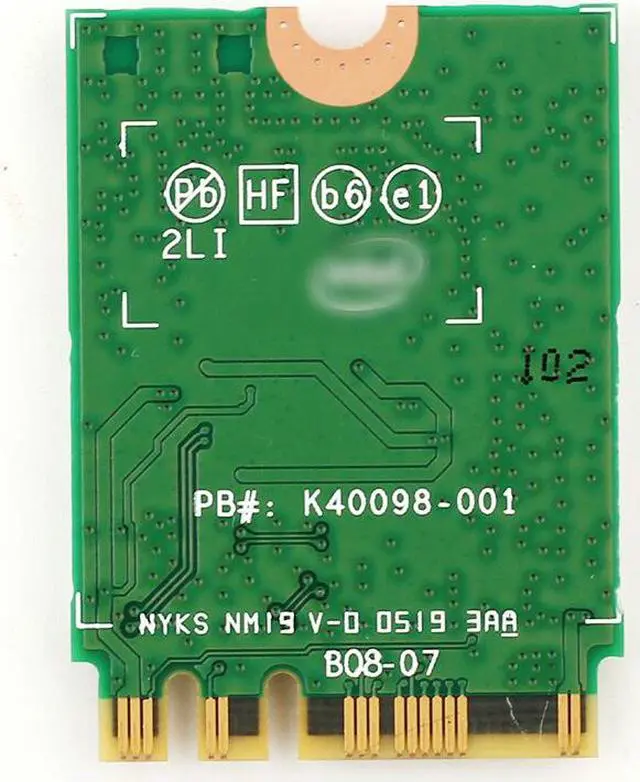 Alt view image 3 of 6 - Weastlinks Dual band 2.4Gbps 802.11ax WiFi6 Desktop Kit AX200 Bluetooth 5.1 Wifi Card 2.4G/5Ghz MU-MIMO AX200NGW Adapter Antenna