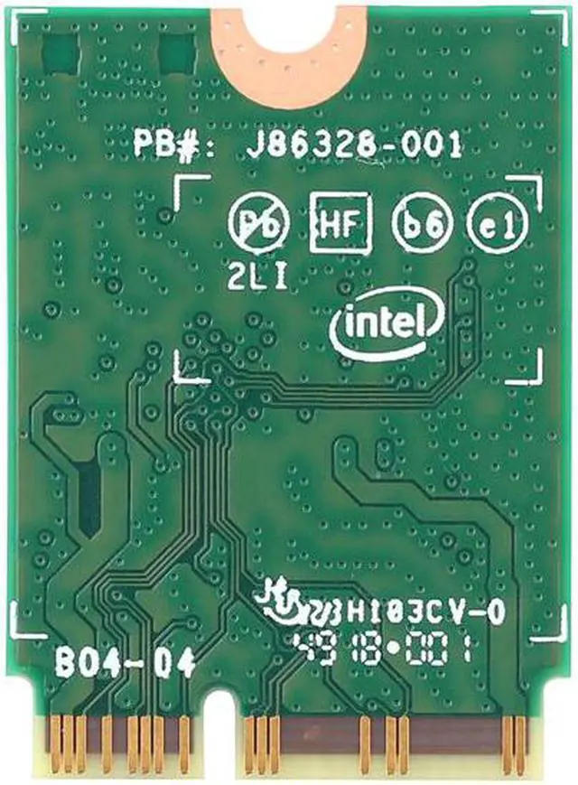 Alt view image 7 of 7 - Weastlinks Wi-Fi 6 Intel AX201 M.2 Key E CNVio 2 Wifi Card Dual Band 3000Mbps Wireless Bluetooth 5.0 2.4Ghz/5Ghz 802.11ac/ax AX201NGW