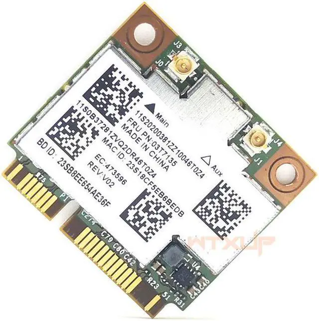 Alt view image 3 of 5 - Weastlinks BCM94352 BCM94352HMB 802.11ac Dual Band Wifi + Bluetooth 4.0 867Mbps Mini PCI-E Card for M92 M83 M93 y410p y510p