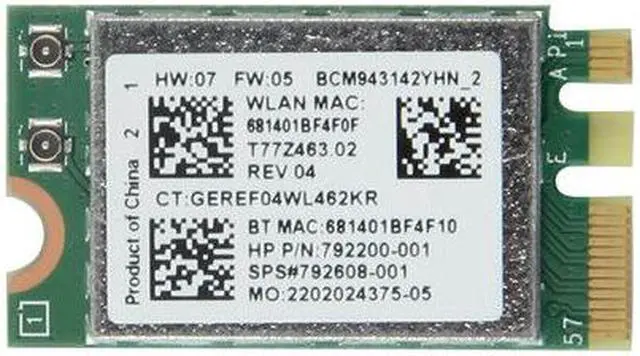 Main image of Weastlinks 150Mbps For Broadcom BCM943142Y M.2 NGFF Wireless-N 2.4Ghz 802.11b/g/n Bluetooth 4.0 Network Mini PCI-E Wifi Card