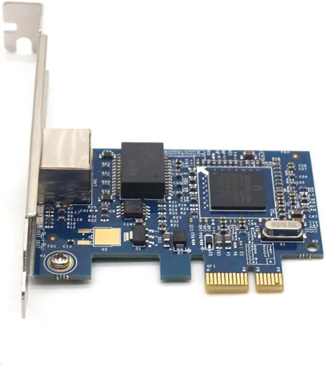 Alt view image 2 of 7 - Weastlinks Broadcom BCM5751 1000M Gigabit Desktop PCI express RJ45 Network Card 1000M PCIe Mini Card
