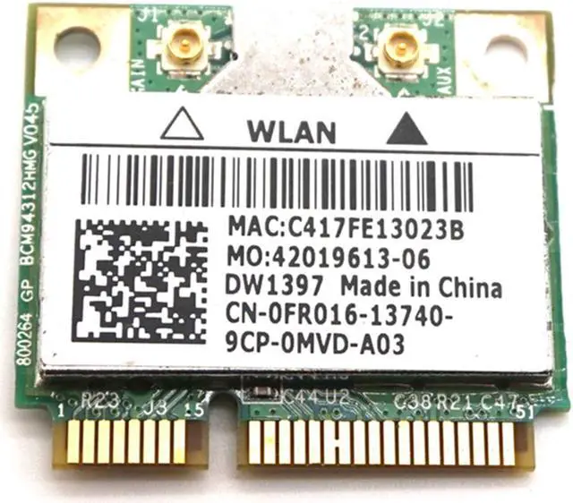 Main image of Weastlinks Broadcom BCM94312HMG Wireless Wifi Half Mini pci-e card for DELL DW1397 WLAN PCI Express Network Adapter