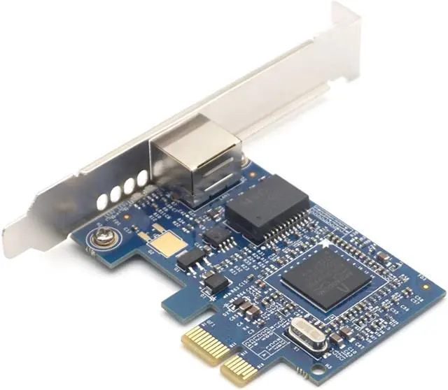 Alt view image 6 of 7 - Weastlinks Broadcom BCM5751 1000M Gigabit Desktop PCI express RJ45 Network Card 1000M PCIe Mini Card