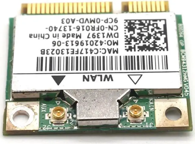 Alt view image 5 of 7 - Weastlinks Broadcom BCM94312HMG Wireless Wifi Half Mini pci-e card for DELL DW1397 WLAN PCI Express Network Adapter