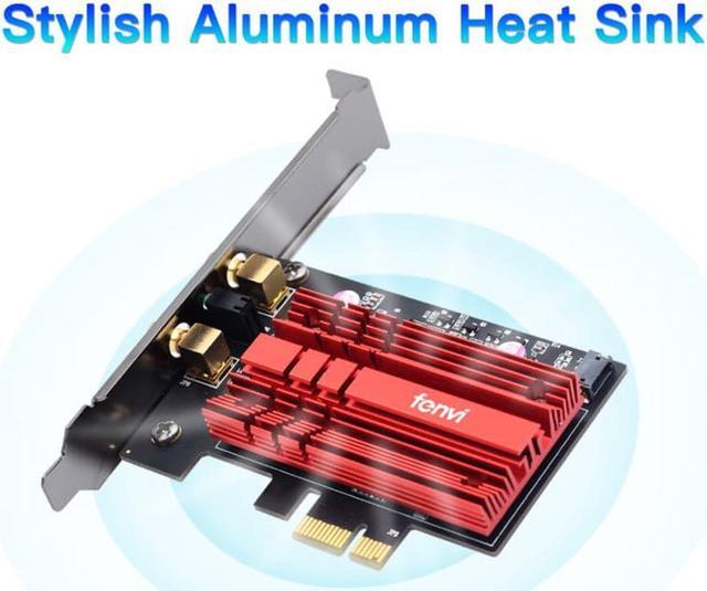 Alt view image 5 of 6 - Weastlinks 3000Mbps Wifi 6 Intel AX200 PCIe Wireless Wifi Network Adapter Wi-Fi Card 2.4G/5Ghz 802.11ac/ax Bluetooth 5.1 For PC Desktop