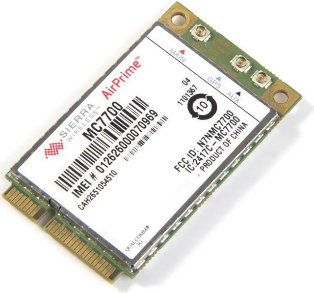 Alt view image 2 of 6 - Weastlinks Mini PCI-E 3G/4G WWAN GPS module Sierra MC7700 PCI Express 3G HSPA LTE 100MBP Wireless WWAN WLAN Card GPS Unlocked