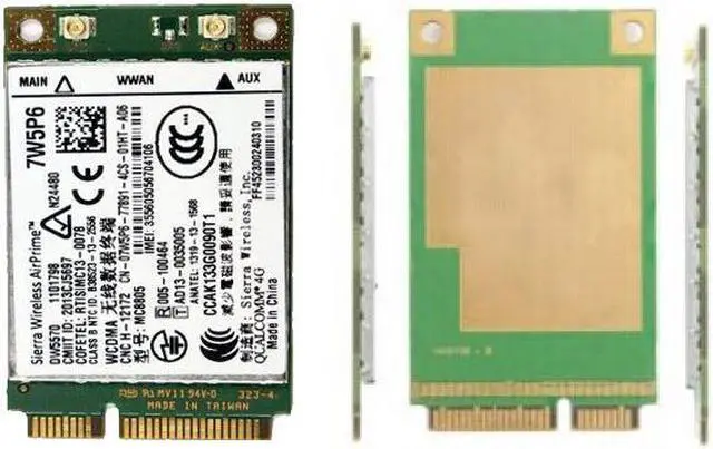 Alt view image 5 of 6 - Weastlinks Unlocked MC8805 DW5570 7W5P6 HSPA+ WWAN Broadband Mobile 4G Module For DELL Latitude E5440 E6440 E6540 E7240 E7440 M4800 M6800