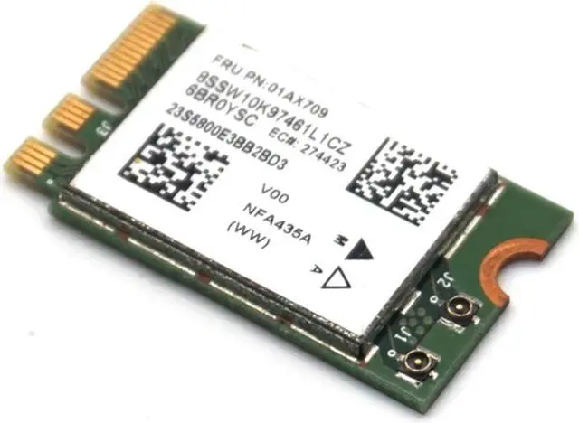 Alt view image 3 of 7 - Weastlinks for Lenovo IdeaPad 510-15IKB E31 E470 FRU 01AX709 Atheros QCNFA435 AC 2.4G&5G NGFF 802.11ac WIFI+ Bluetooth 4.1