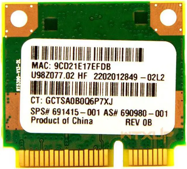 Alt view image 2 of 4 - Weastlinks Ralink RT5390 Half Mini PCIE 802.11N Wlan Wireless Card SPS:691415-001 wifi adapter for for HP 436 435 431 4230S 4330S