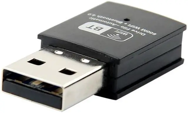 Alt view image 4 of 5 - Weastlinks 600Mbps Dual Band Mini WIFI USB Wlan Wireless Adapter Wi-Fi Bluetooth 4.0 Network Card LAN Dongle for Windows 7/8/10