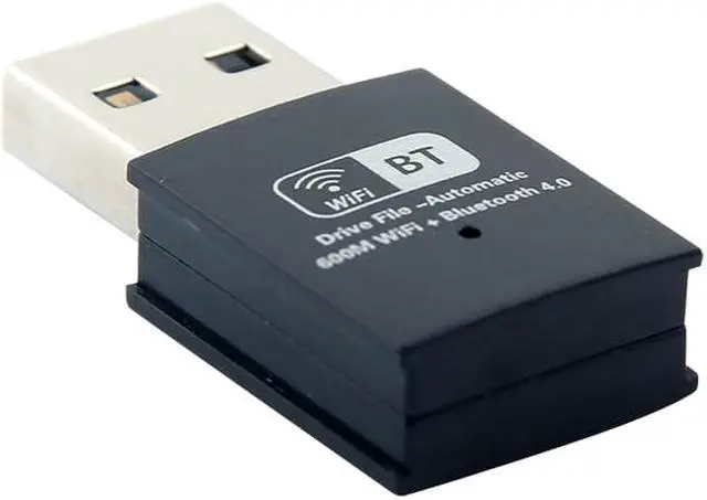 Alt view image 3 of 5 - Weastlinks 600Mbps Dual Band Mini WIFI USB Wlan Wireless Adapter Wi-Fi Bluetooth 4.0 Network Card LAN Dongle for Windows 7/8/10