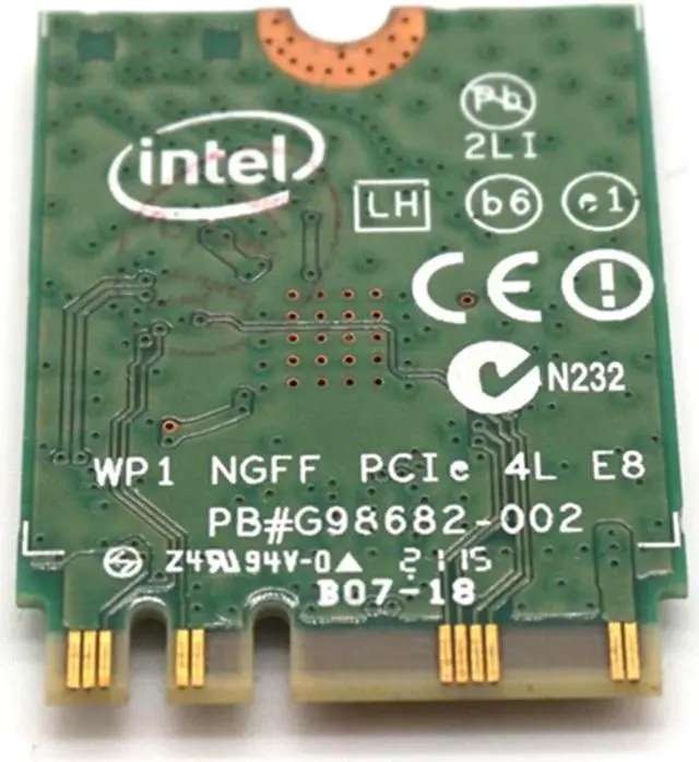 Alt view image 3 of 8 - Weastlinks Network Card for Intel Dual Band Wireless-AC 3160 3160NGW 04X6034 04X6076 for Lenovo Thinkpad Y40 Y50 E10-30 E455 E555 2.4GHz