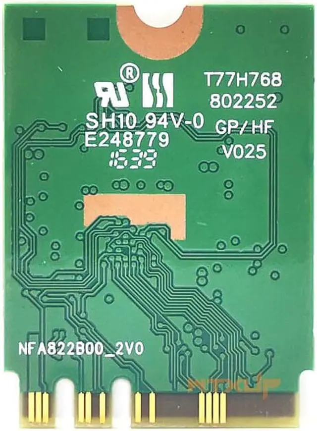 Alt view image 2 of 7 - Weastlinks Realtek RTL8822BE 802.11AC 2.4G/5GHz WiFi Bluetooth 4.0 NGFF Wireless Adapter M.2 WIFI CARD