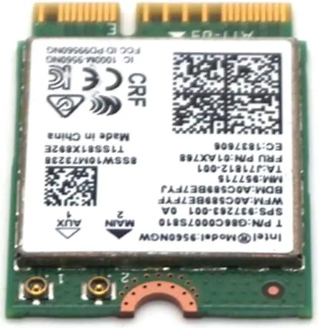 Alt view image 5 of 7 - Weastlinks Intel AC 9560 9560NGW NGFF M.2 wireless card Wifi 9560AC 8020.11ac Bluetooth 5.0 Dual band 1.73Gbps for Windows 10