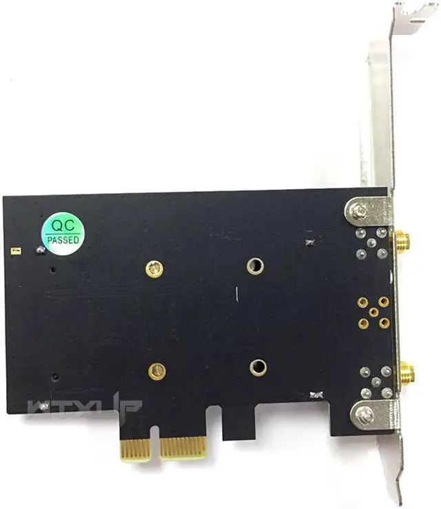 Alt view image 4 of 5 - Weastlinks BCM94322HM8L DW1510 Dual Band 300M 802.11a/b/g/n 2.4/5G Desktop WIFI WLAN CARD with 2 antennas for Win XP/7/8/MAC OS/hackintosh