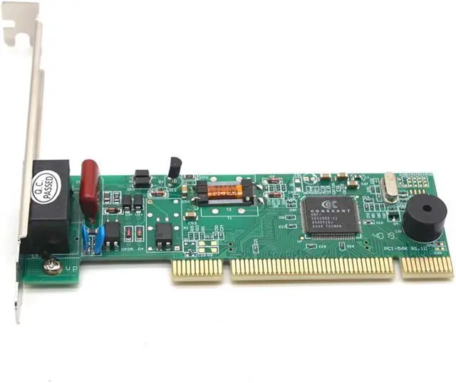 Alt view image 2 of 7 - Weastlinks PCI Modem 56K Internal Data/Fax Voice Modem Windows XP Vista Win7/8 32 /64 bit V.92 V.90 Dial Up Fax