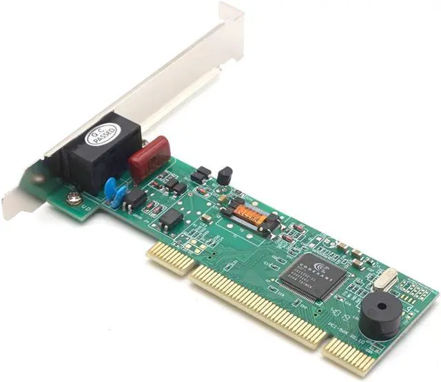 Alt view image 7 of 7 - Weastlinks PCI Modem 56K Internal Data/Fax Voice Modem Windows XP Vista Win7/8 32 /64 bit V.92 V.90 Dial Up Fax