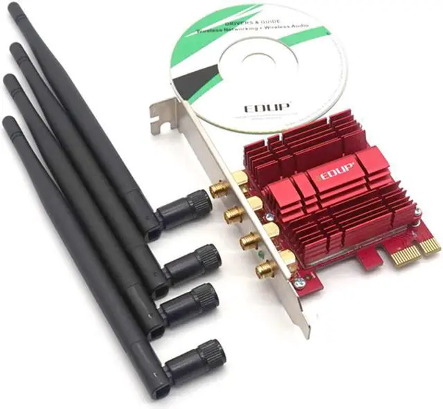 Alt view image 7 of 7 - Weastlinks USB 3.0 WIFI Adapter 1900Mbps Dual Band 5Ghz/2.4Ghz USB AC Network Card Long Range Wifi Receiver Antena for Laptop Desktop