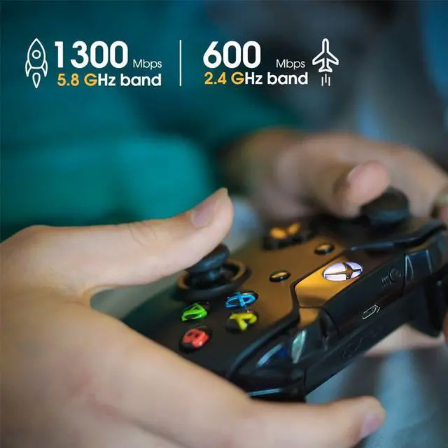 Alt view image 2 of 7 - Weastlinks USB 3.0 WIFI Adapter 1900Mbps Dual Band 5Ghz/2.4Ghz USB AC Network Card Long Range Wifi Receiver Antena for Laptop Desktop