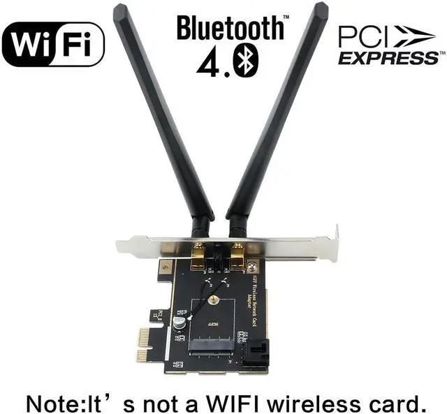 Main image of Weastlinks M.2 Card To PCI Express Adapter Desktop Converter For Intel 8265NGW 9260NGW AX200 WIFI 6 AX210 NGFF M.2 WiFi Bluetooth Network