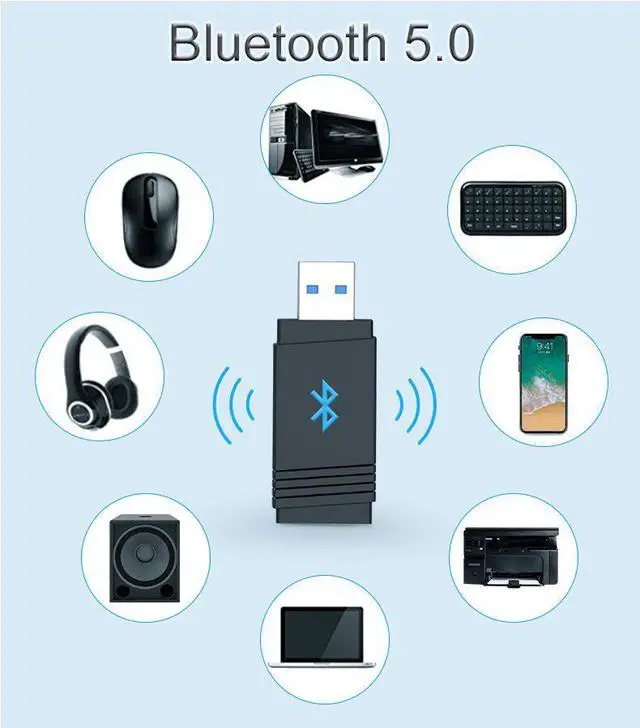 Alt view image 6 of 7 - Weastlinks USB Wifi Adapter 1200Mbps + Bluetooth 5.0 5ghz USB Support MAC OS Ethernet PC Wi Fi Adapter Lan Wifi Dongle AC Wifi Receiver