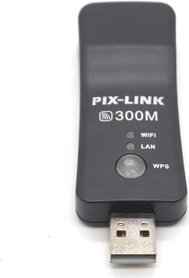 Alt view image 3 of 7 - Weastlinks 300Mpbs USB Portable Wireless WiFi Smart TV Network Adapter Universal HDTV RJ45 Repeater AP WPS for Samsung LG Sony XiaoMi TV