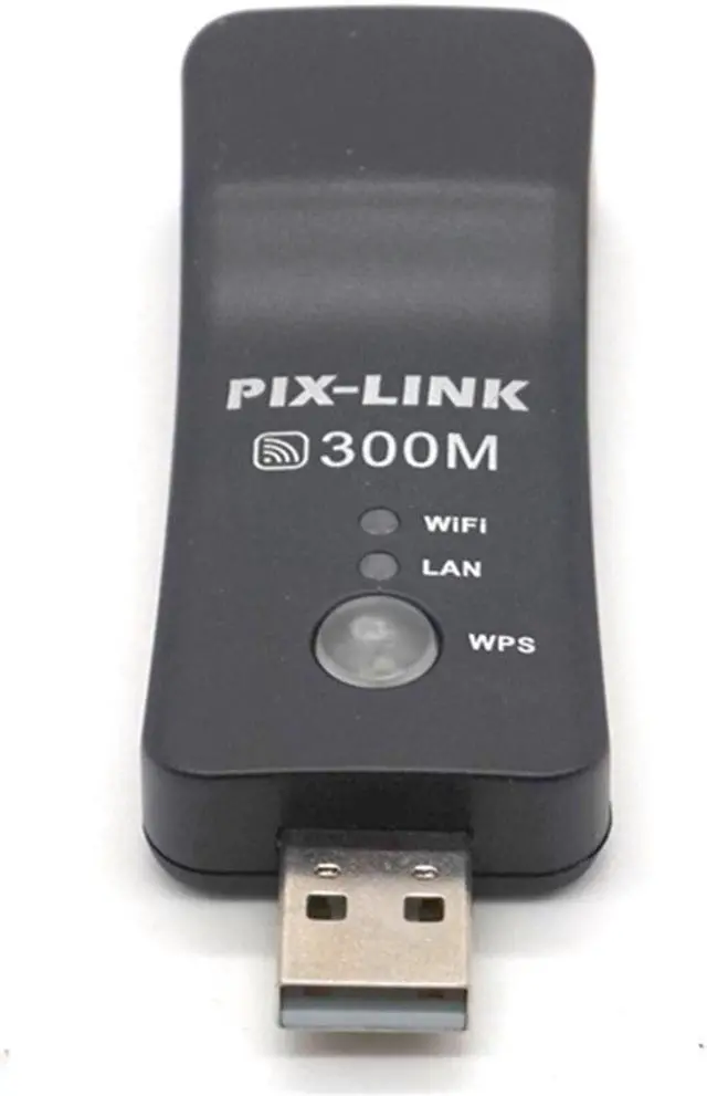 Alt view image 6 of 7 - Weastlinks 300Mpbs USB Portable Wireless WiFi Smart TV Network Adapter Universal HDTV RJ45 Repeater AP WPS for Samsung LG Sony XiaoMi TV
