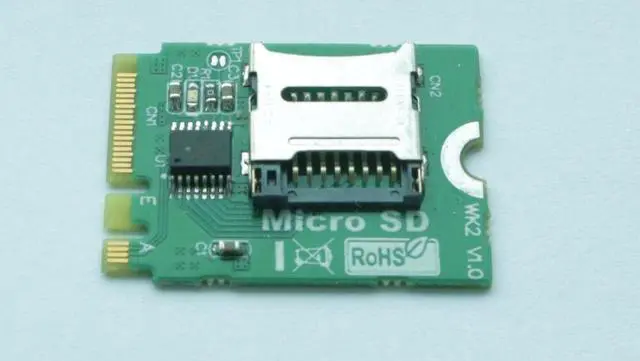 Alt view image 4 of 5 - Weastlinks M.2 NGFF key A.E To Micro sd sdhc sdxc TF card Reader T-Flash Card M.2 A+E Adapter