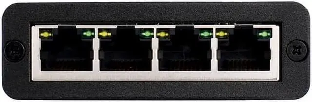 Alt view image 3 of 6 - Weastlinks USB3.0 TO 4 Ports 10/100/1000M Ethernet Controller USB 3.0 to 4 Port Gigabit RJ45 Network Adapter Realtek RTL8153 Chipset