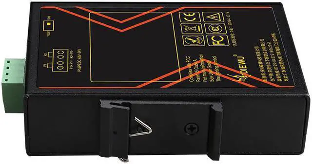 Alt view image 2 of 8 - Weastlinks Industrial switch 10/100Mbps 5 port ethernet industrial POE Switch support 48-54V power supply