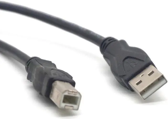 Alt view image 2 of 7 - Weastlinks USB 2.0 Printer Cable High Speed AM to BM Data Scanner Cord Label Printer DAC USB Printer 3M(9.84ft)