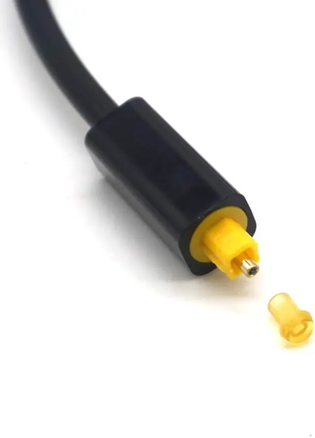 Alt view image 5 of 7 - Weastlinks Digital SPDIF Optical Audio Splitter 2 Way Toslink Splitter Adapter 1 input 2 Output SPDIF Optical Cable Splitter Hub for CD DVD