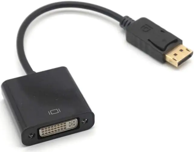 Alt view image 7 of 7 - Weastlinks 1080P DP to DVI Adapter DisplayPort Display Port to DVI Cable Adapter Converter Male to Female for Monitor Projector Displays