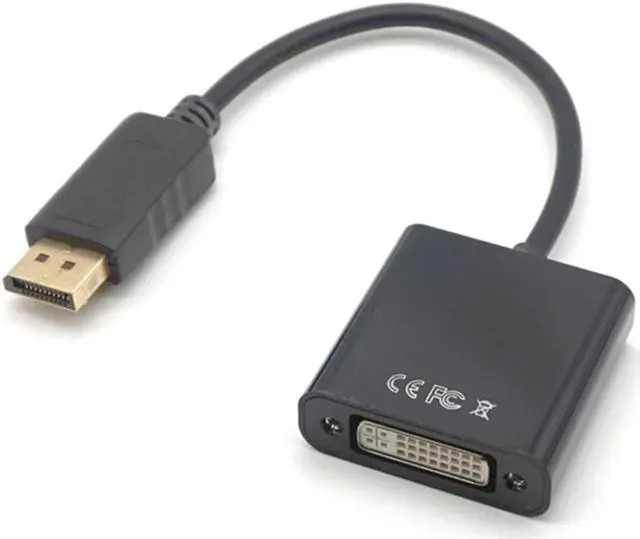 Alt view image 5 of 7 - Weastlinks 1080P DP to DVI Adapter DisplayPort Display Port to DVI Cable Adapter Converter Male to Female for Monitor Projector Displays