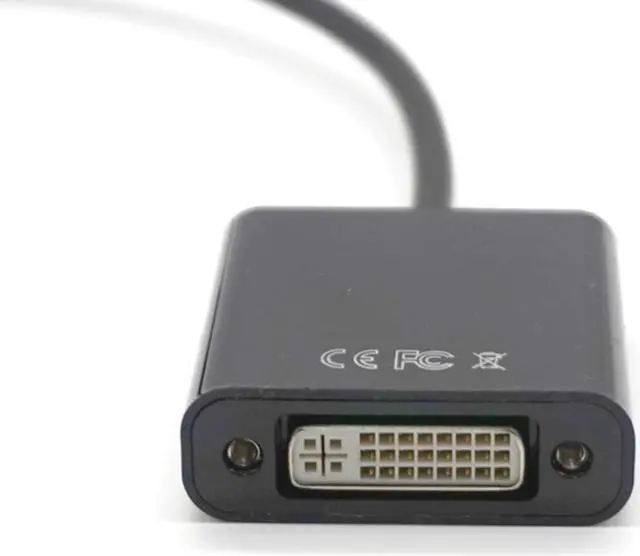 Alt view image 4 of 7 - Weastlinks 1080P DP to DVI Adapter DisplayPort Display Port to DVI Cable Adapter Converter Male to Female for Monitor Projector Displays